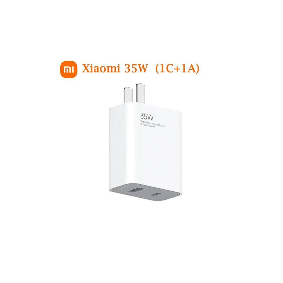 XIAOMI - Xiaomi Adaptador 35W USB-A y Tipoc C De Pared Original