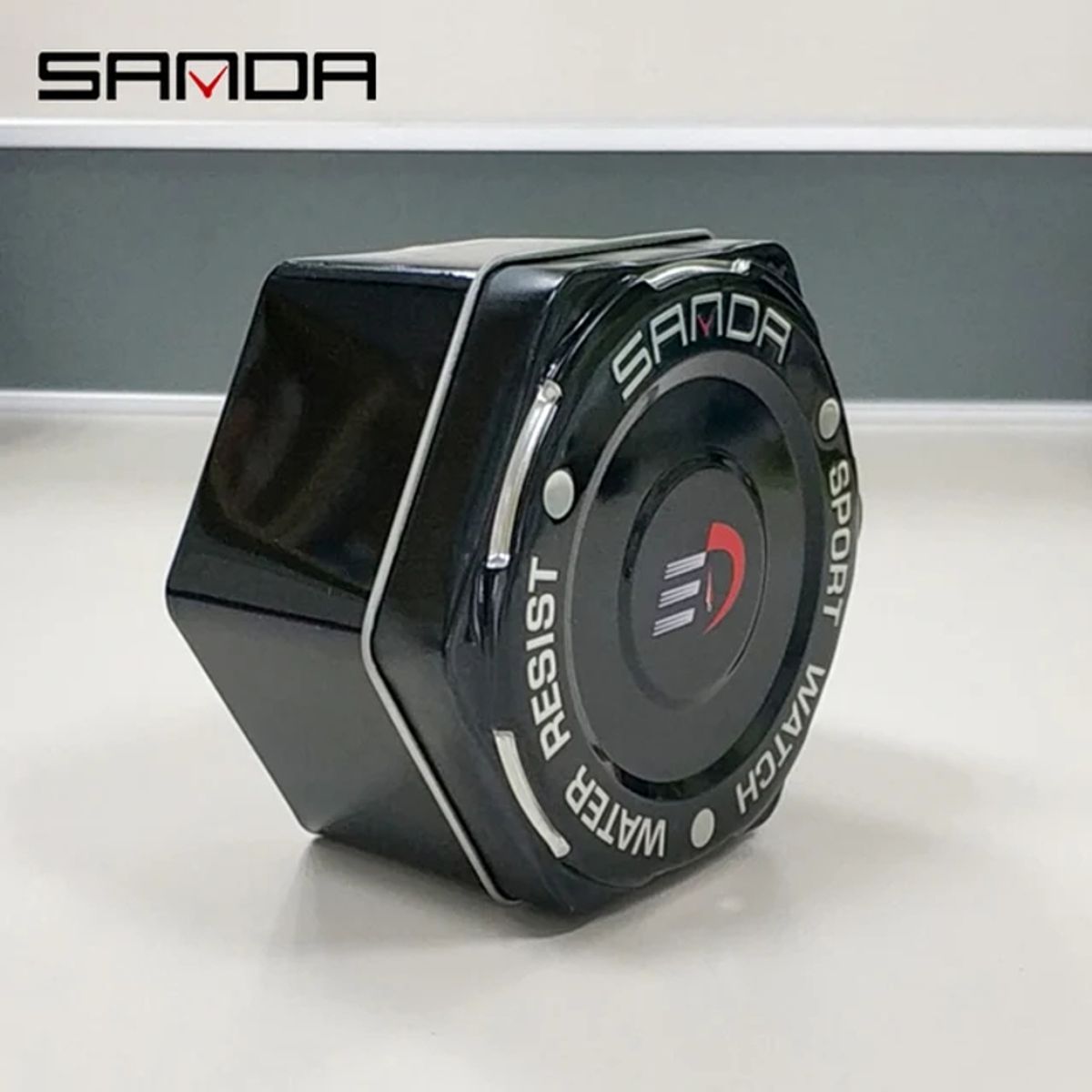 SANDA - Reloj Deportivo Sanda  Resistente - Blanco