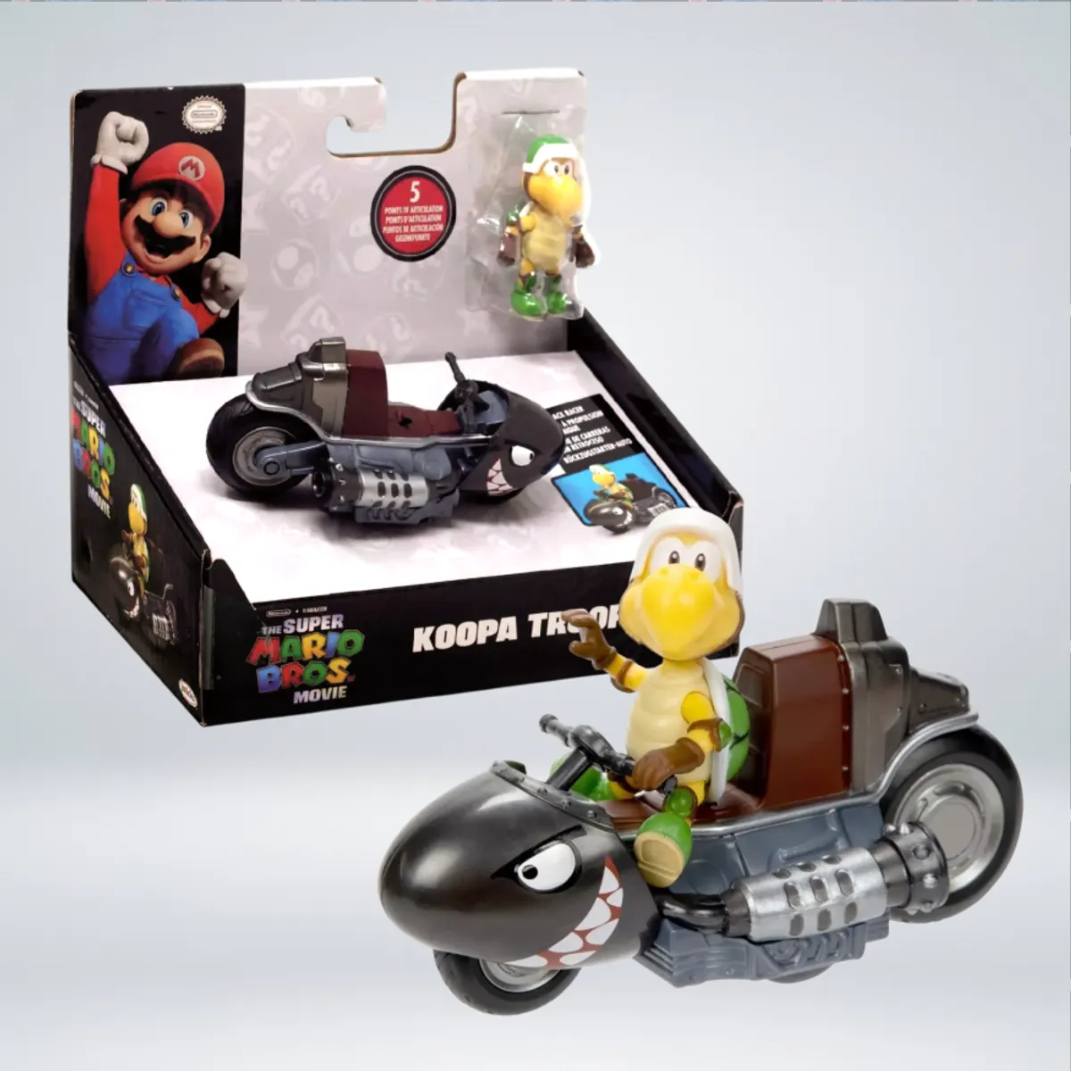 JAKKS PACIFIC - FIGURA DE COLECCION KOOPA TROOPA THE SUPER MARIO BROS MOVIE