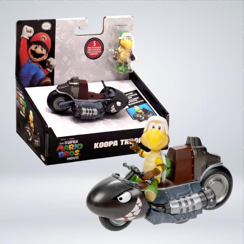 JAKKS PACIFIC - FIGURA DE COLECCION KOOPA TROOPA THE SUPER MARIO BROS MOVIE