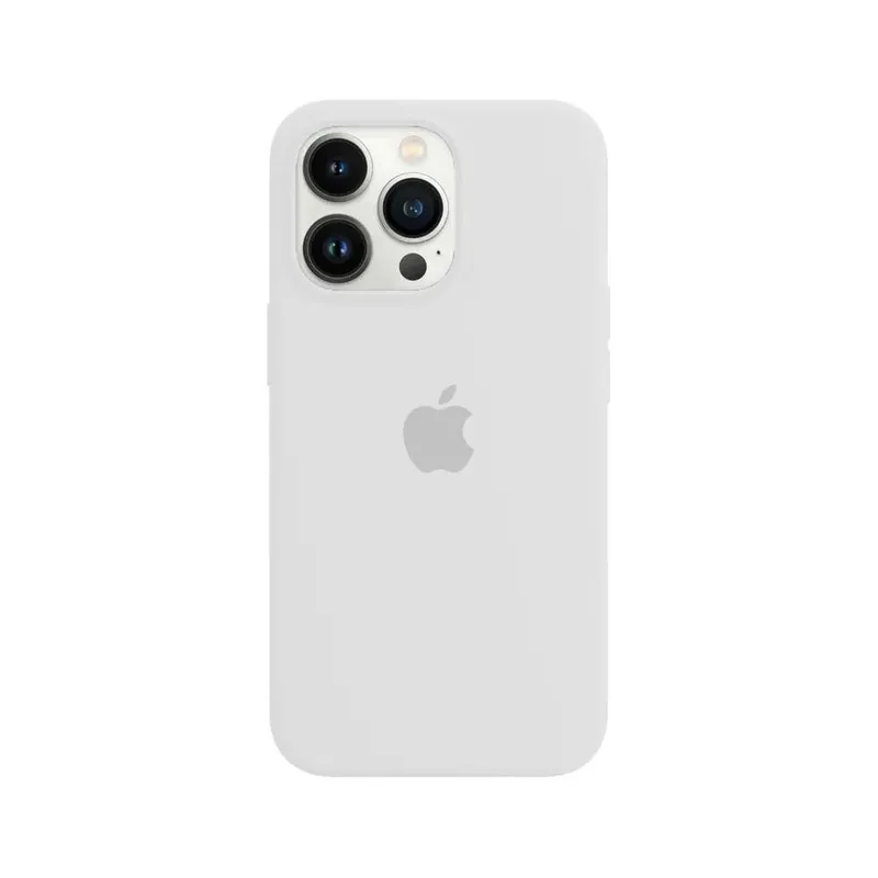 GENERICO - Case Silicona Para Iphone 14 Pro Max Blanco
