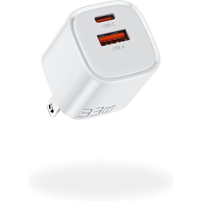 WIWU - WiWU RY-U33 2 in 1 USB-C + USB-A 3.0 33W Compatible iPhone iPad