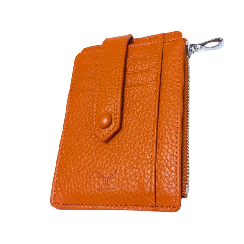 ARMUZ - Tarjetero - Monedero de Cuero Vacuno 9039 Con RFID