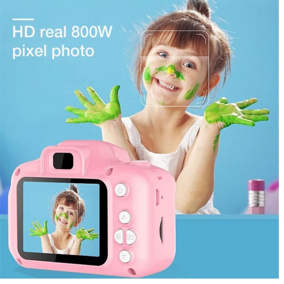 OEM - Mini Cámara Digital para Niños Color Rosado