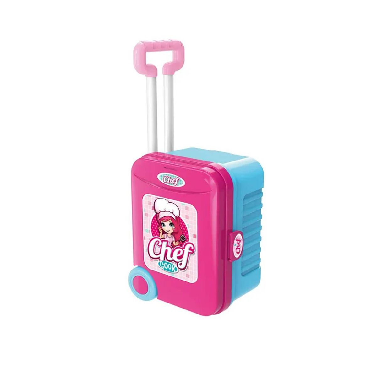 GENERICO - Juguete Set de Cocina 3 en 1 Maletín Kitchen