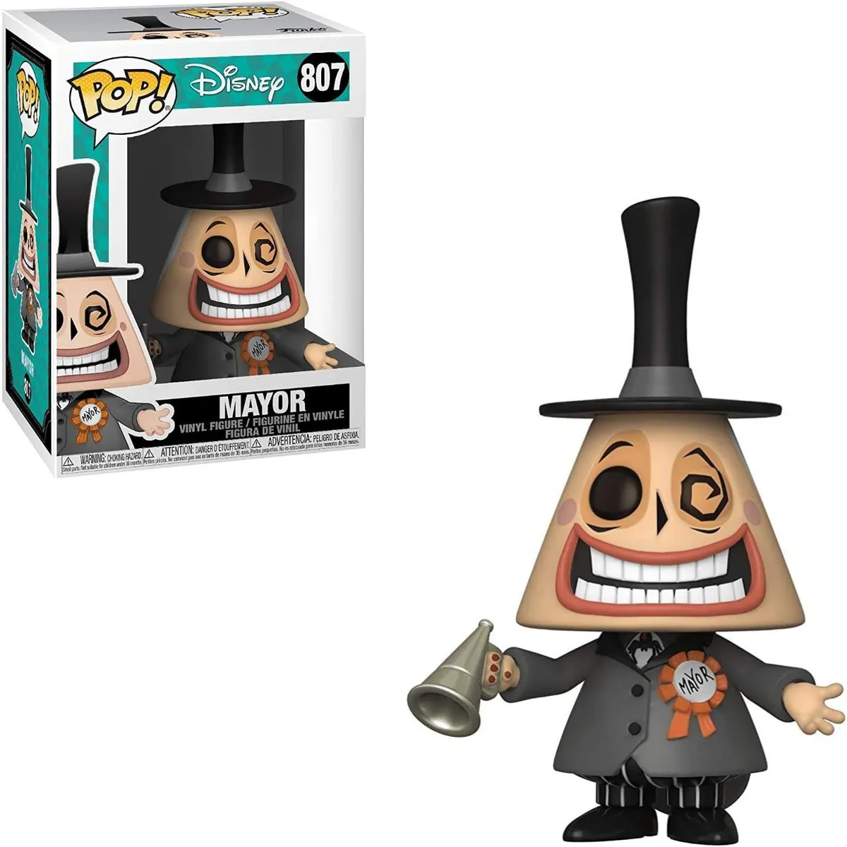 FUNKO - Funko Pop Mayor Alcalde - Nightmare Before Christmas Navidad