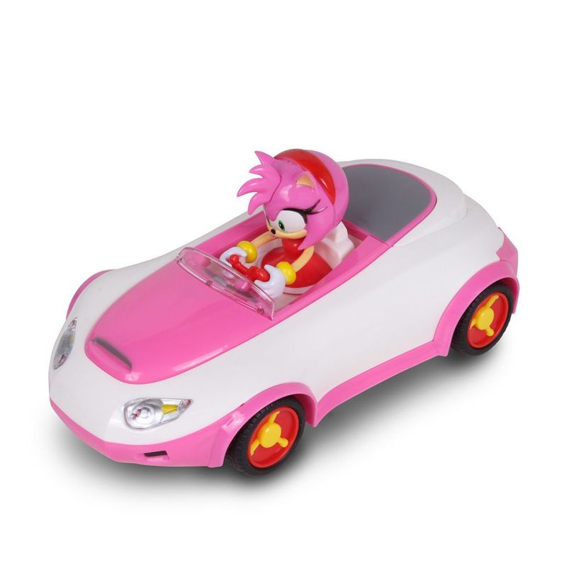 SONIC - Sonic The Hedgehog - Carro de Amy a fricción 16 cm