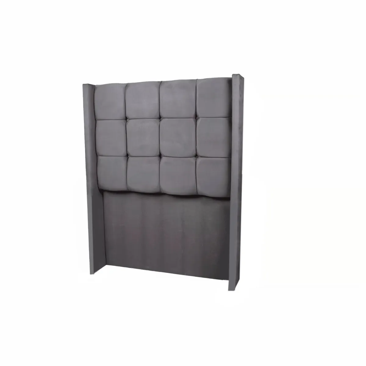 MUEBLES MACRUMO - Cabecera Alta Atenas de 2 Plz - Gris Oscuro