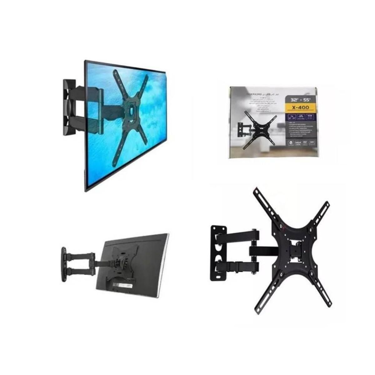 GENERICO - Rack Giratorio Para Televisores De 32" A 55"  X-400