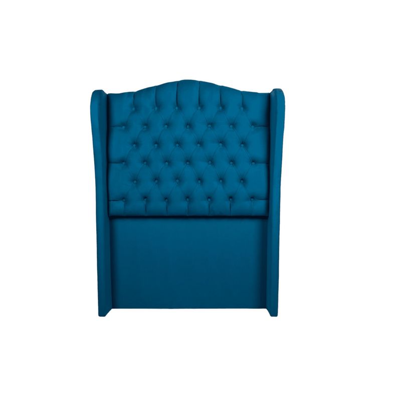 MUEBLES MACRUMO - Cabecera Alta Paris de 2 Plz - Color Turquesa