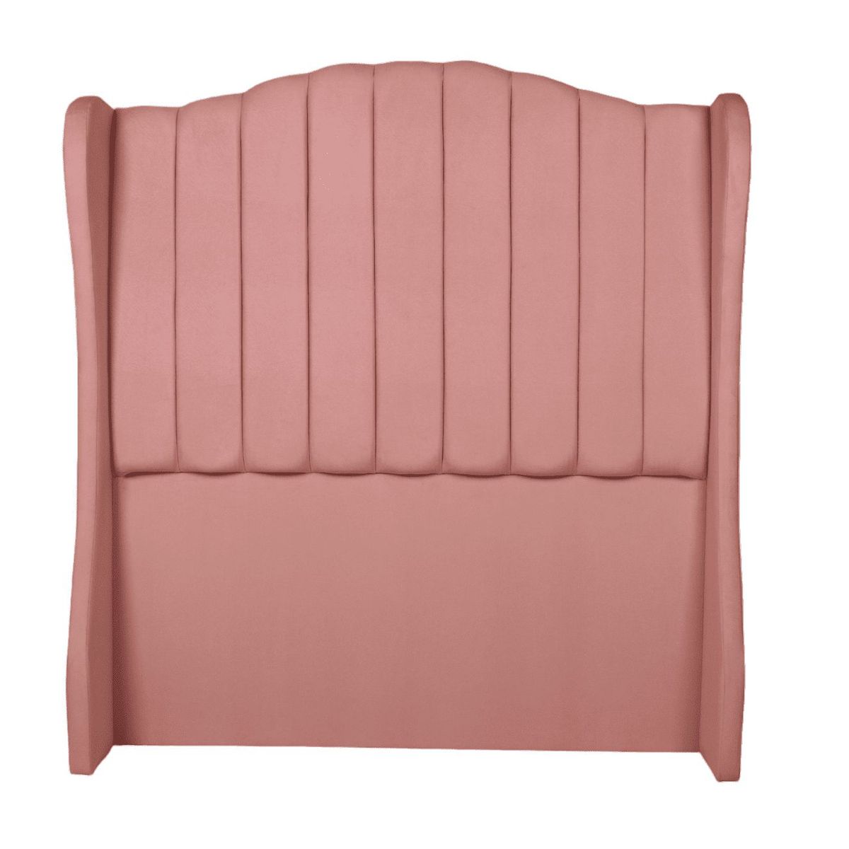 MUEBLES MACRUMO - Cabecera Alta Berlin de 2 Plz- Color Palo Rosa