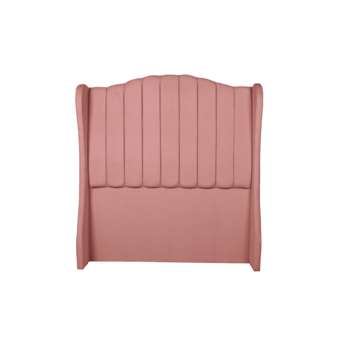 MUEBLES MACRUMO - Cabecera Alta Berlin de 2 Plz- Color Palo Rosa