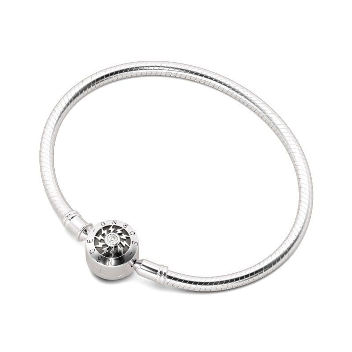 GENERICO - Pulsera Gnoce Clasica plata 925 «Encontrarse»