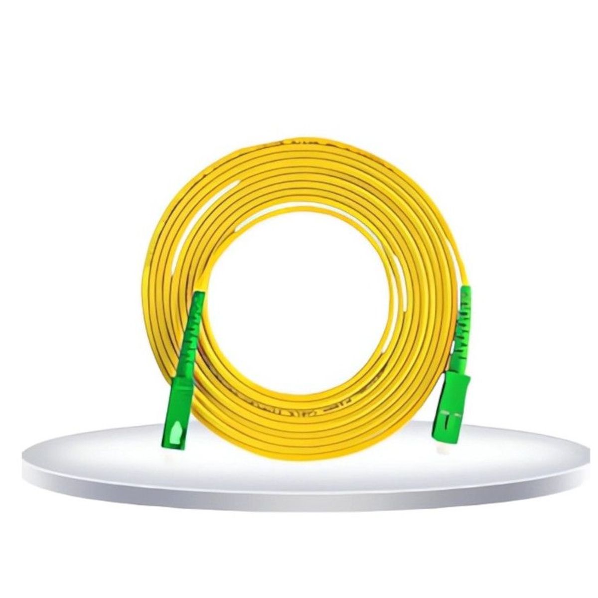 GENERICO - Cable fibra optica Internet 1.5 mt Patch Cord Sc/ APC ethernet red lan