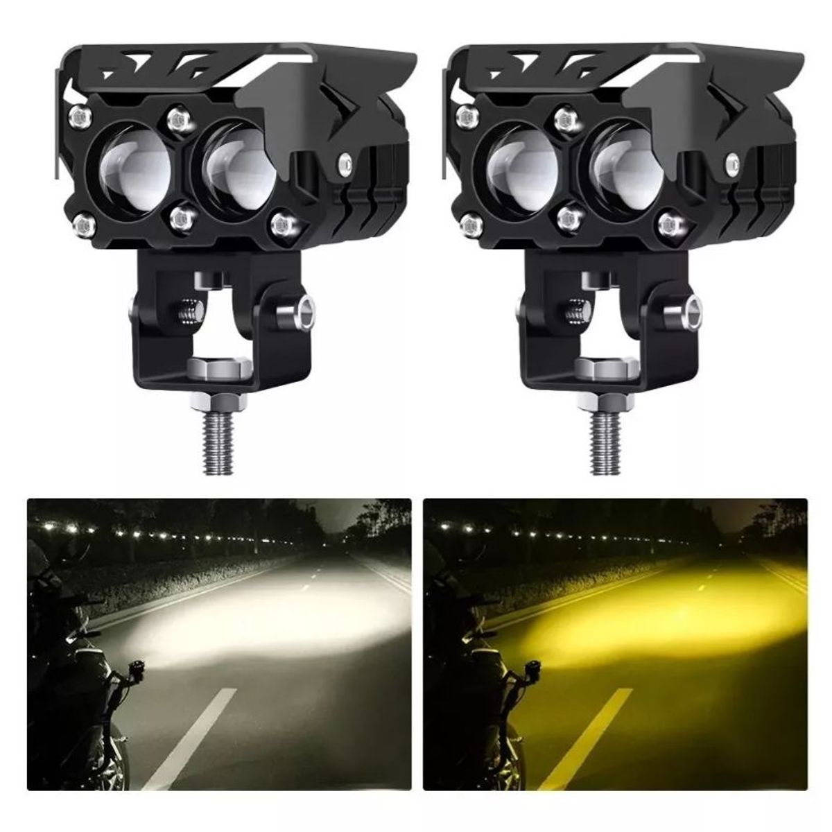 GENERICO - Neblinero exploradora led offroad carro moto camioneta