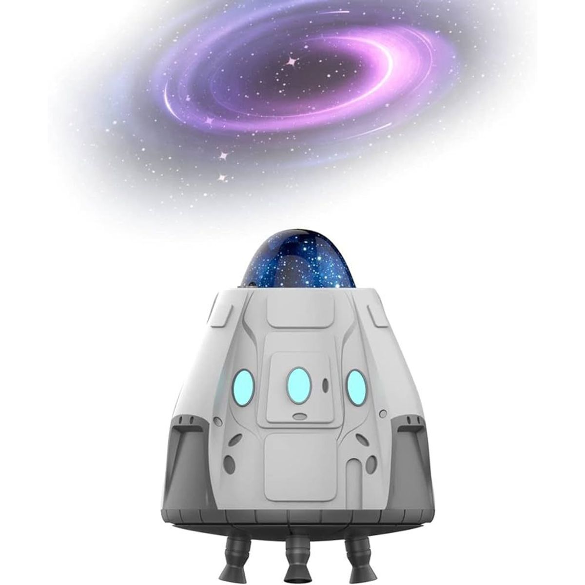 GENERICO - PROYECTOR DE ESTRELLAS Y GALAXIAS DISEÑO COHETE