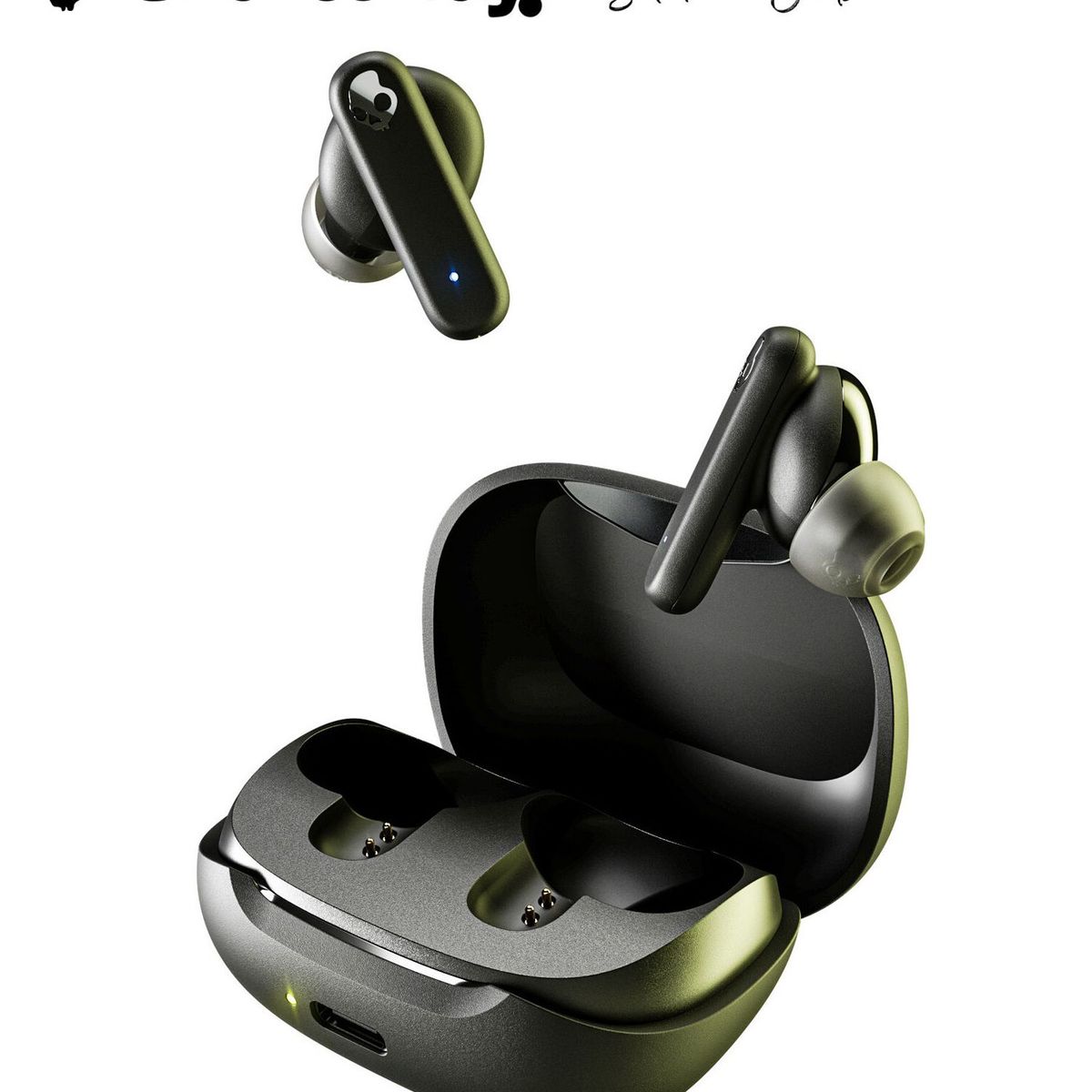 SKULLCANDY - Skullcandy Smokin Buds Audifonos Bluetooth True Wireless Black -No Jib