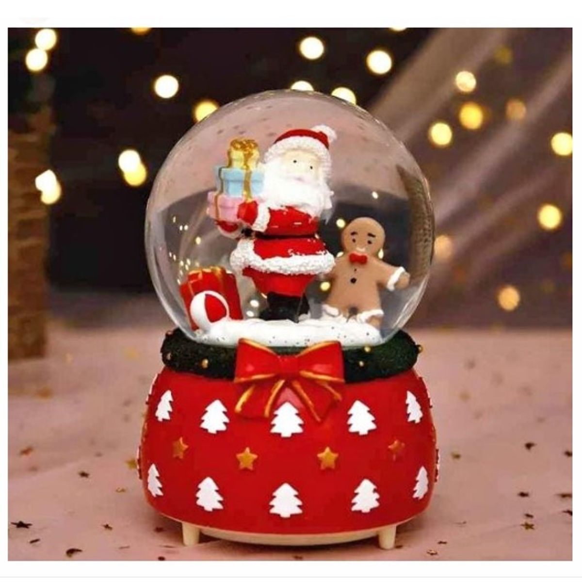 GENERICO - Esfera Navideña Musical Grande  A1 De calidad