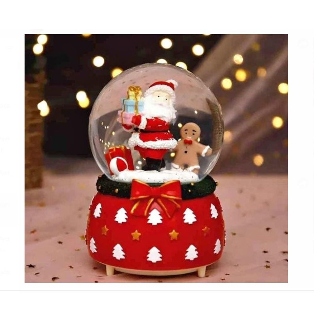 GENERICO - Esfera Navideña Musical Grande  A1 De calidad