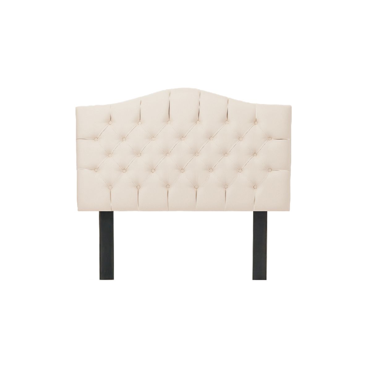 MUEBLES MACRUMO - Cabecera Alta Varsovia de 2 Plz - Beige Antifluido