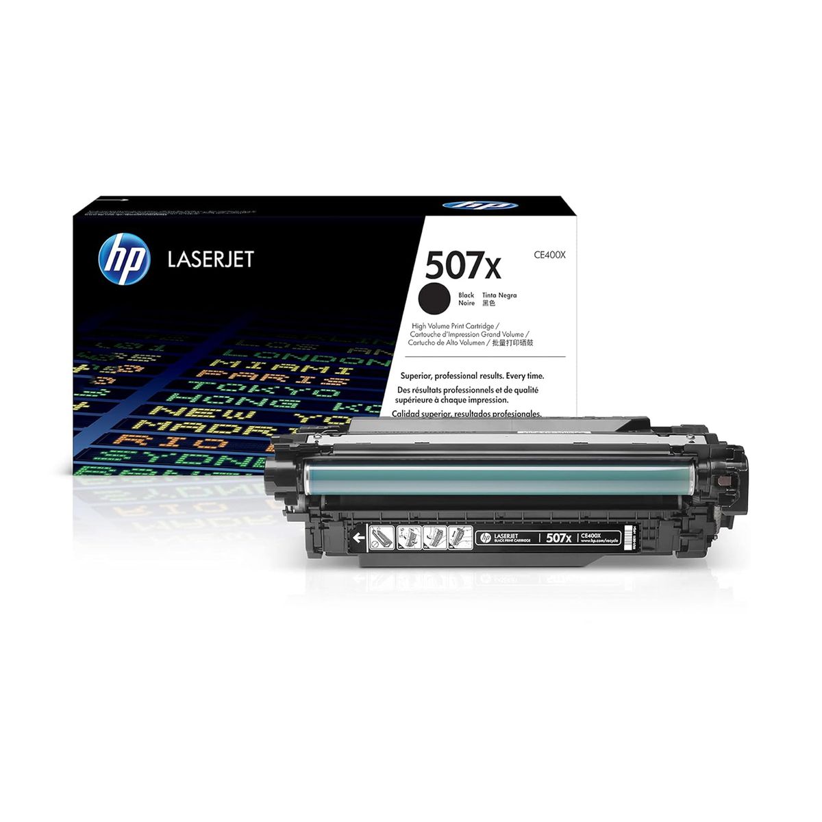 HP - TONER HP 507X LJ M551 NEGRO 11K PG - P/N: CE400X