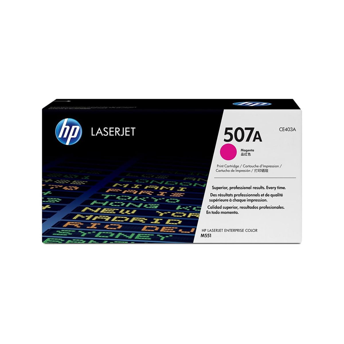 HP - TONER HP 507A LJ M551 MAGENTA - P/N: CE403A