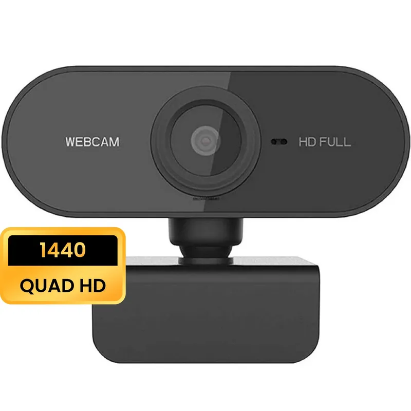 OEM - Webcam 1440p FHD sin Micrófono SOLO VIDEO ideal para Laptop y MacBook
