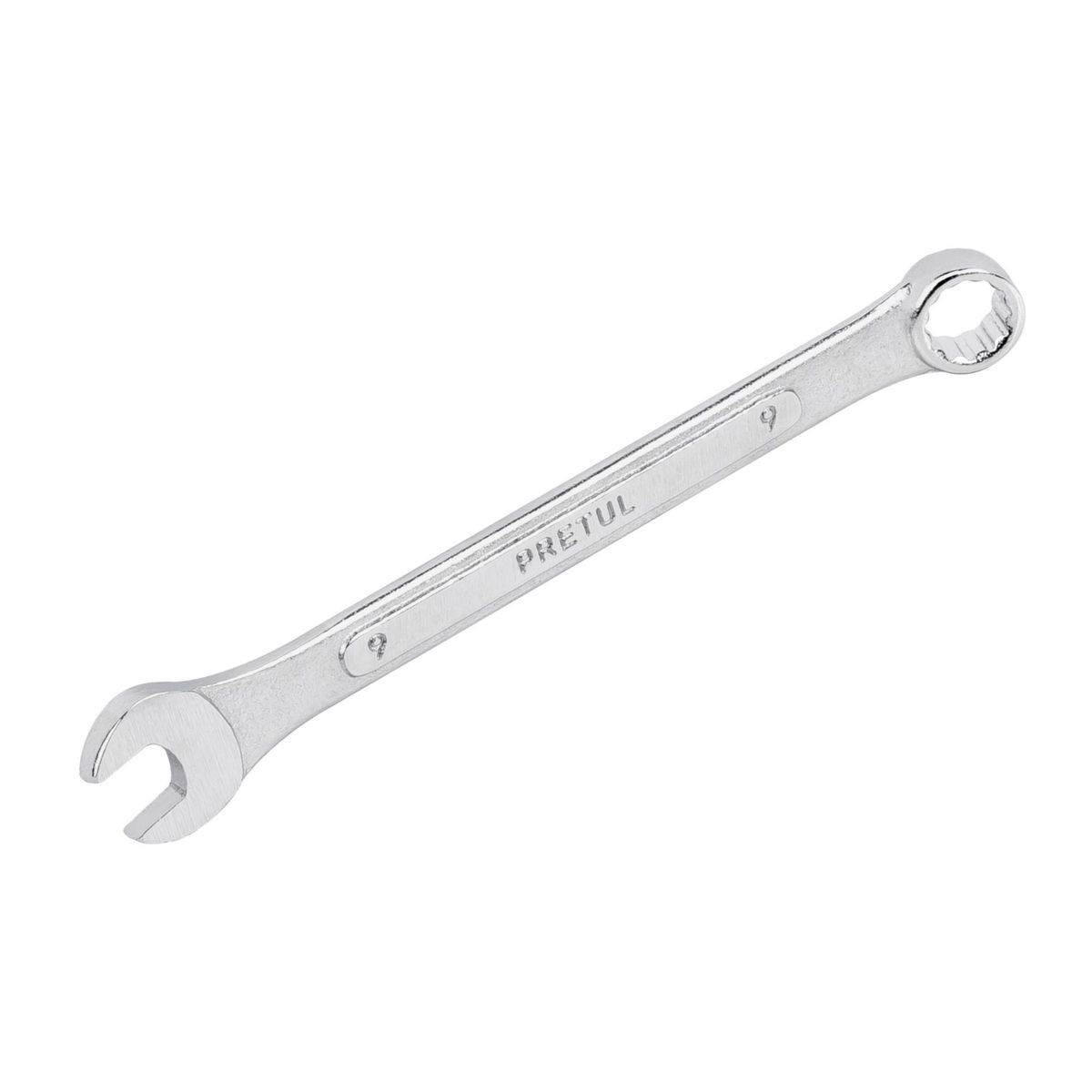 PRETUL - Llave MIXTA combinada 9 mm x 130 mm de largo, Pretul