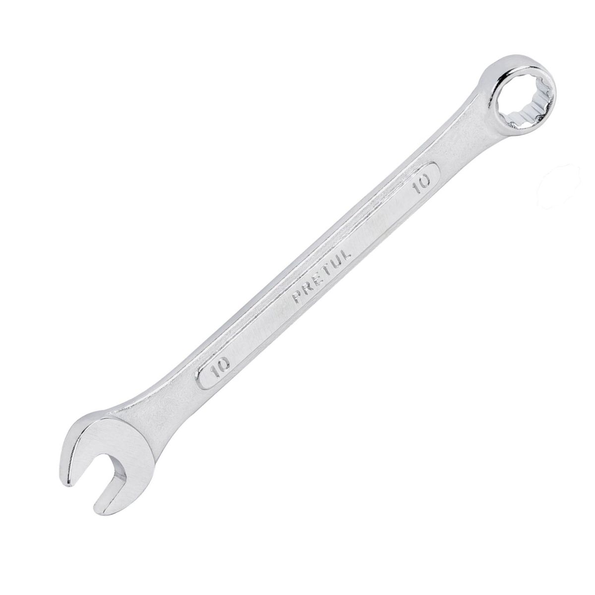 PRETUL - Llave mixta combinada 10 mm x 140 mm de largo, Pretul