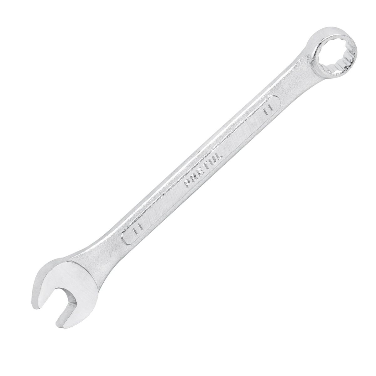 PRETUL - Llave mixta combinada 11 mm x 150 mm de largo, Pretul
