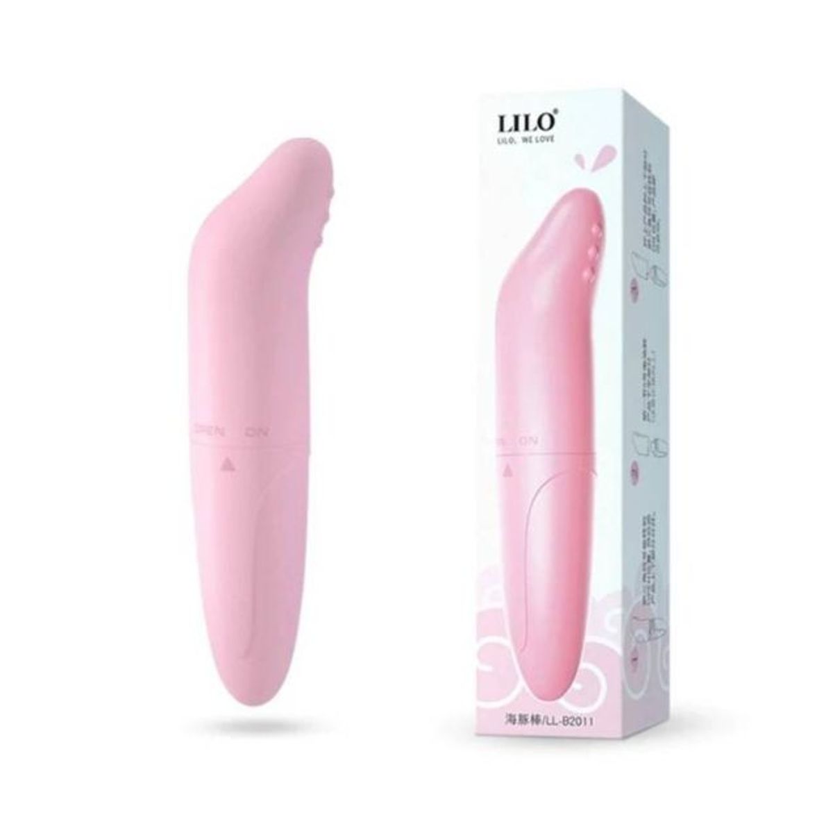 GENERICO - Potente vibrador de 12x25cm a pilas