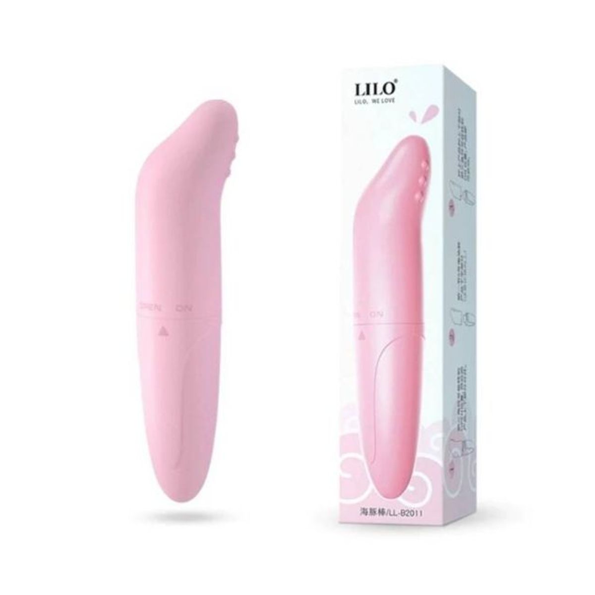 GENERICO - Potente vibrador de 12x25cm a pilas
