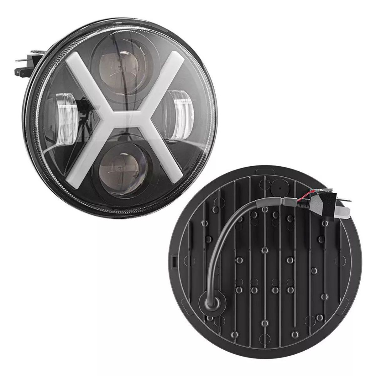 KOBO - Faro Led De 7Inch Sportster Daymaker Para Harley auto moto