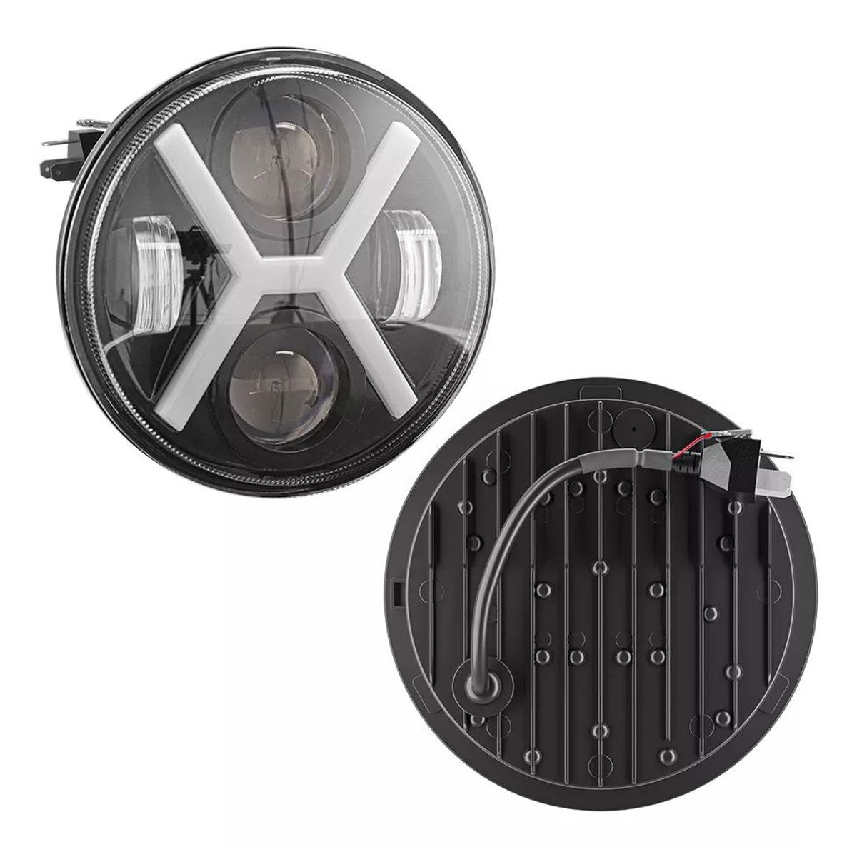 KOBO - Faro Led De 7Inch Sportster Daymaker Para Harley auto moto