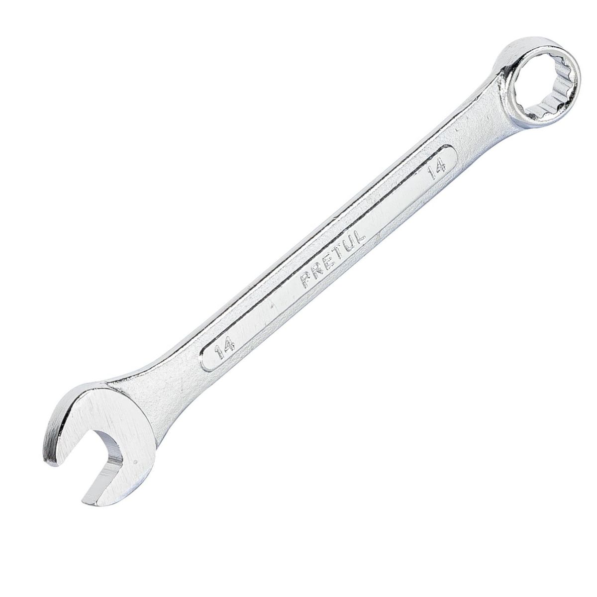 PRETUL - Llave mixta combinada 14 mm x 180 mm de largo, Pretul