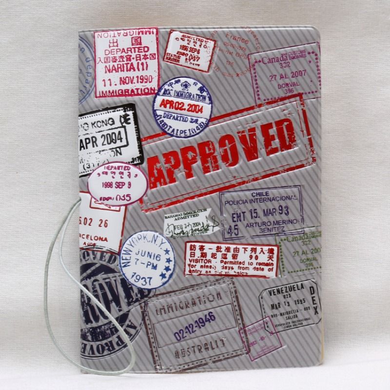 KAST PE - Porta Pasaporte Traveling Modelo Holder Passport - Gris