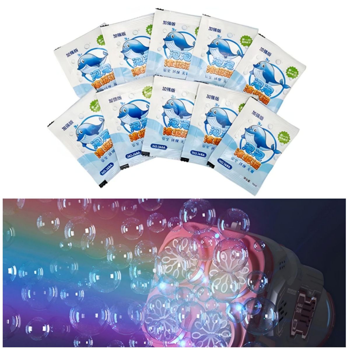 GENERICO - Liquido de burbujas en Sachet pack de 30 und