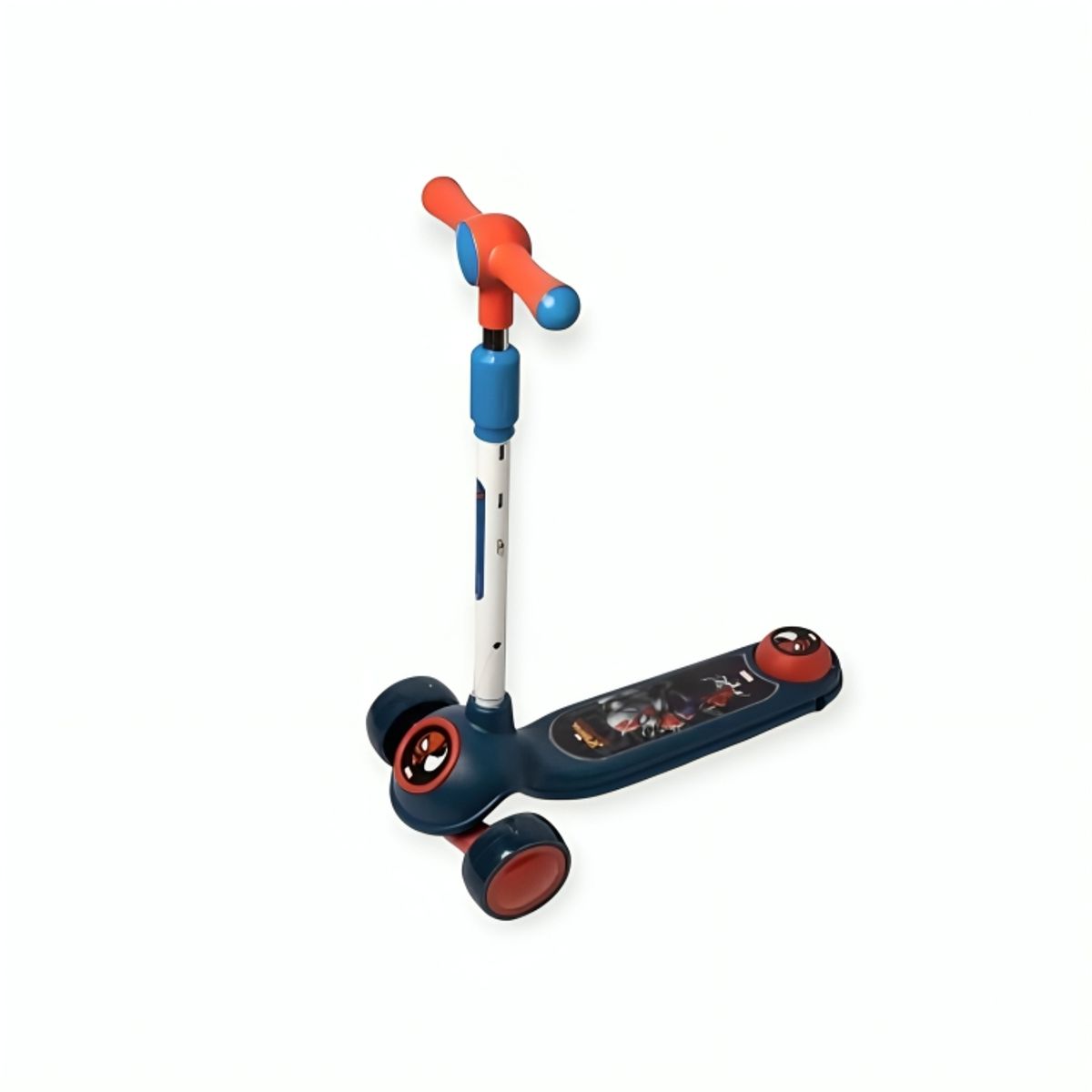 GENERICO - Scooter Premium Musical con Luces Spiderman Para Niños