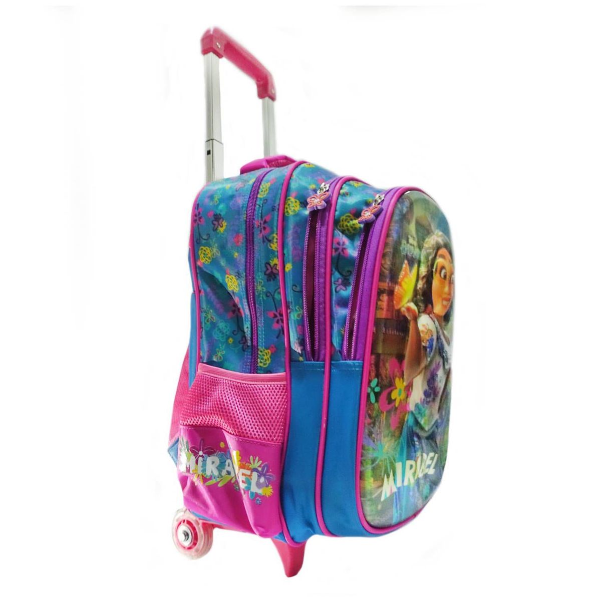 DISNEY - MOCHILA 3 en 1 DE RUEDAS CON LUCES - ENCANTO