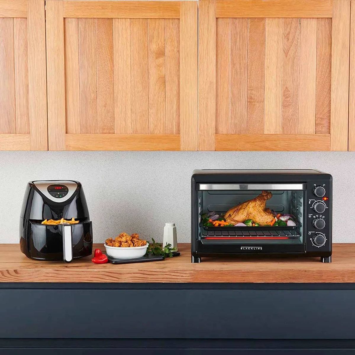 BLACKLINE - Horno Eléctrico BLACKLINE GR38B Negro