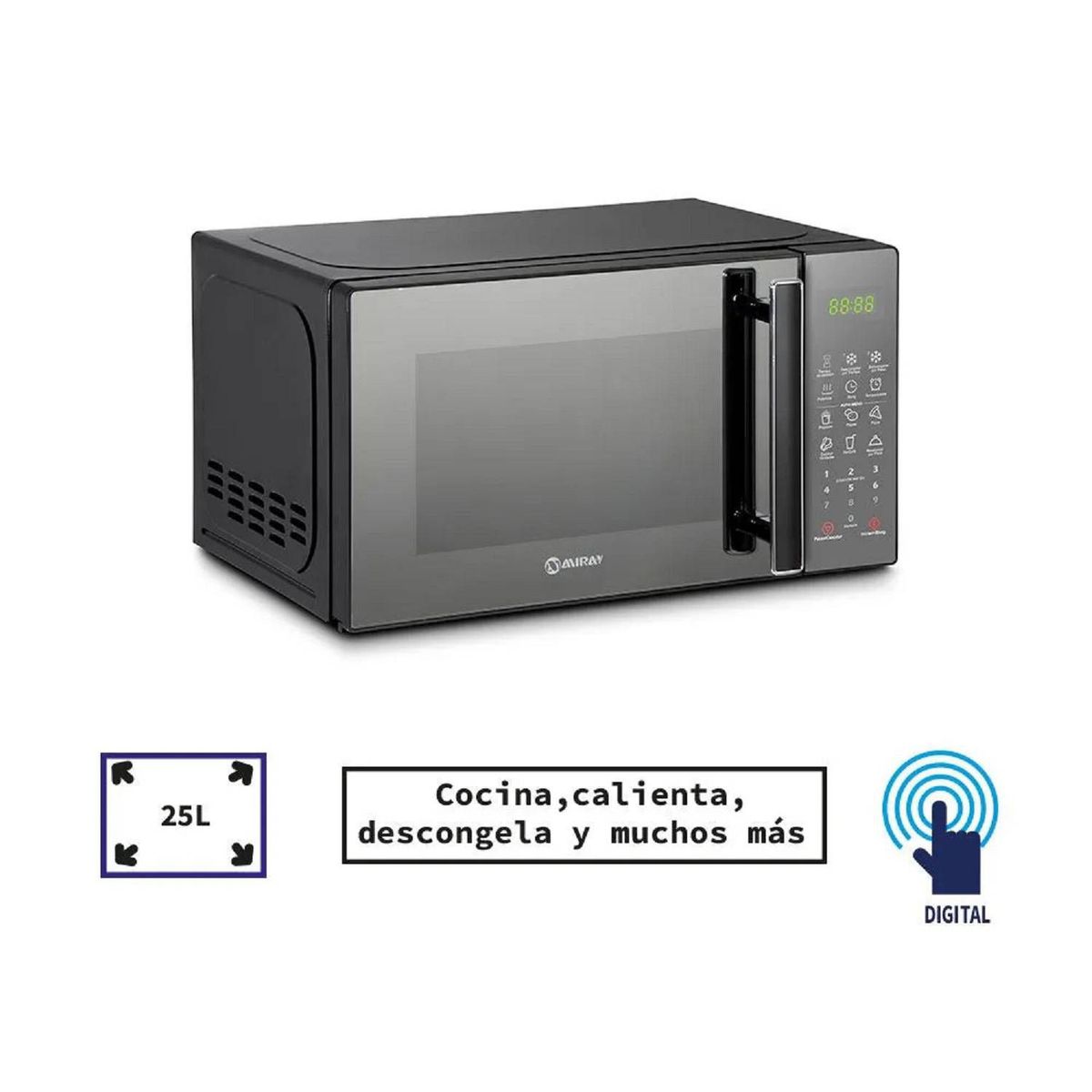 MIRAY - Microondas 25 Litros Miray HMM-25N