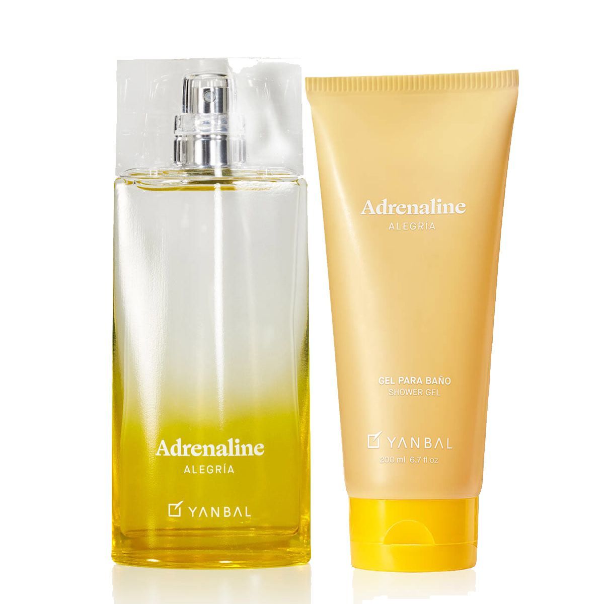 YANBAL - Adrenaline Alegría Fragancia de Mujer con Shower Gel Yanbal