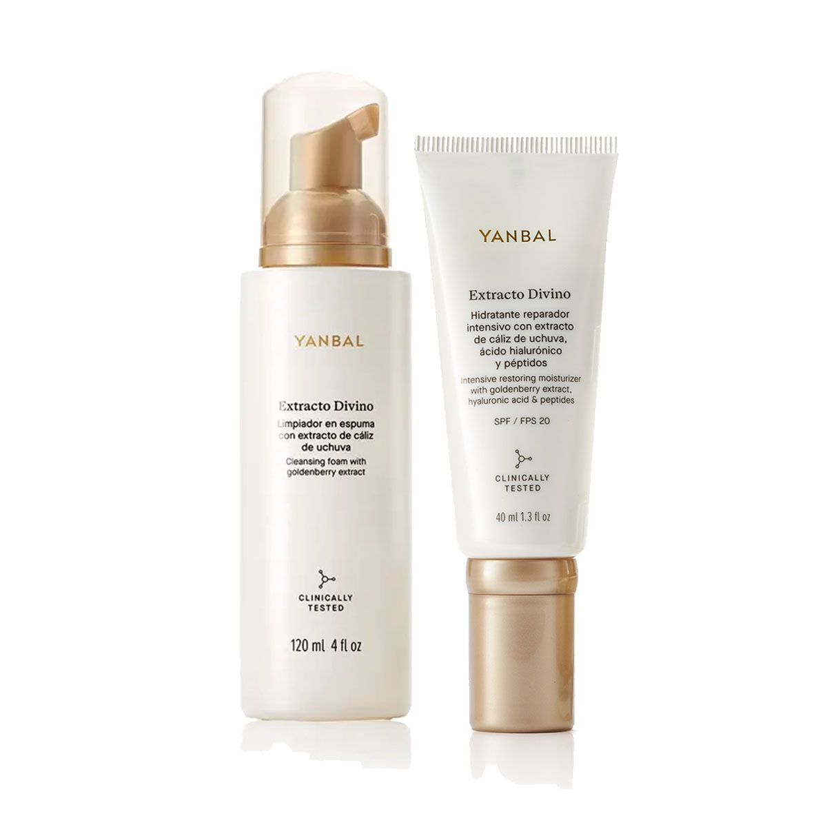 YANBAL - Extracto Divino Limpiador Tonificante con Hidratante Antiedad