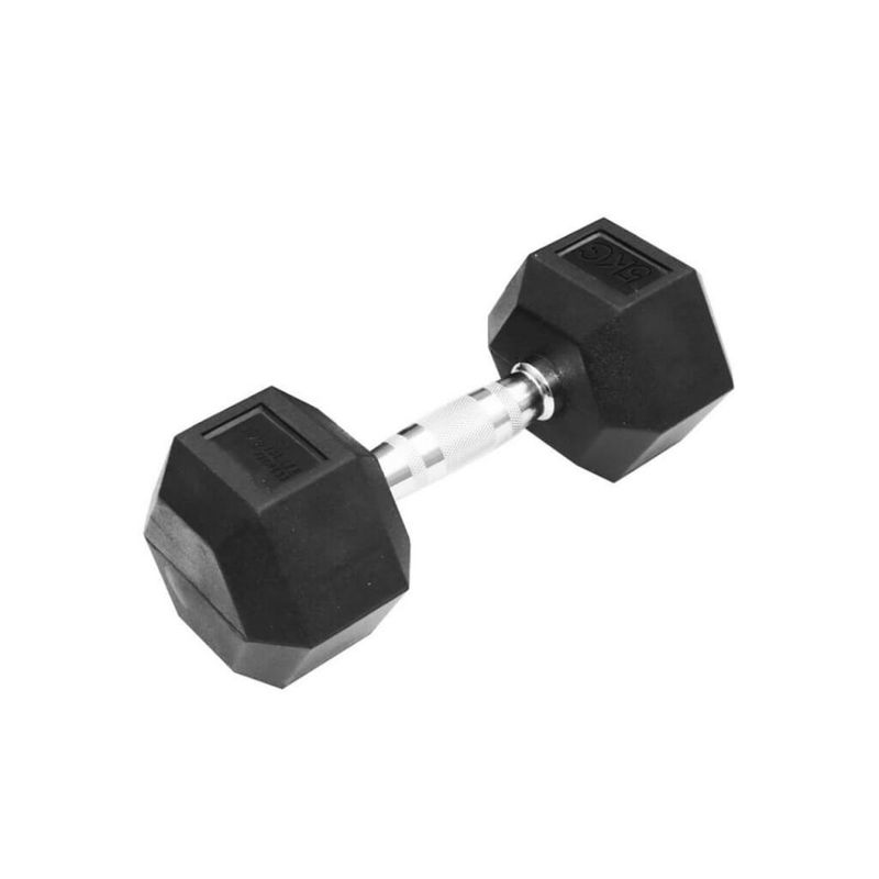 ULTIMATE FITNESS - Mancuerna Hexagonal 5 kg
