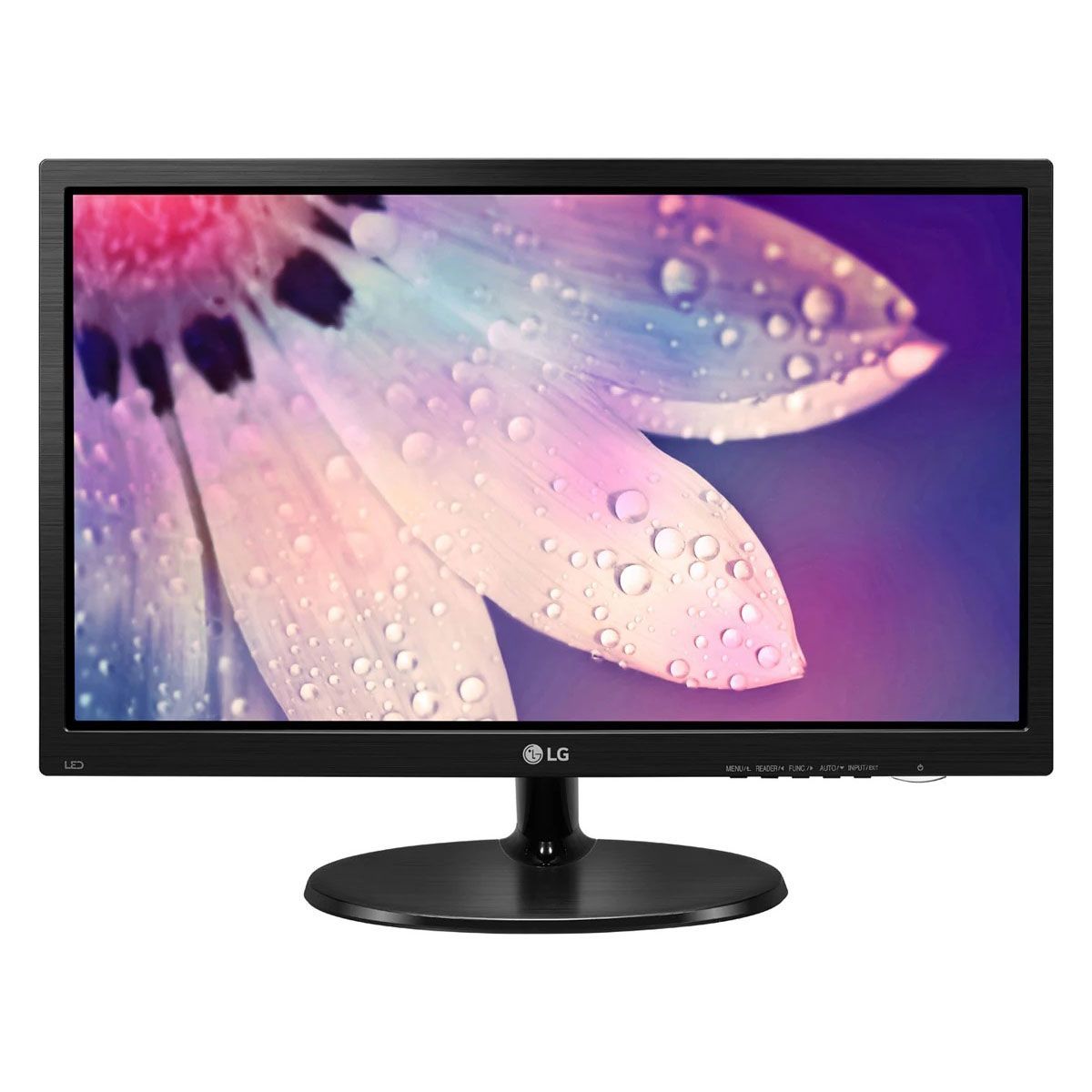 LG - Monitor LG 19M38A 19" LED 1366x768  VGA Negro