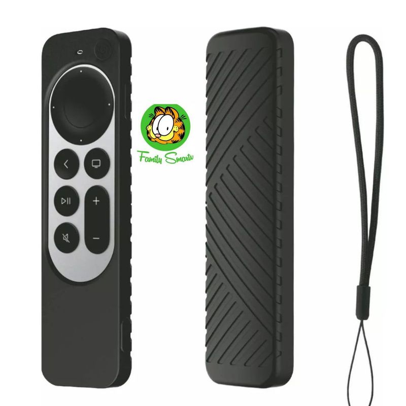 SIKAI - Funda Case Protector Control Remoto Apple Tv 2021 6ta / Negro