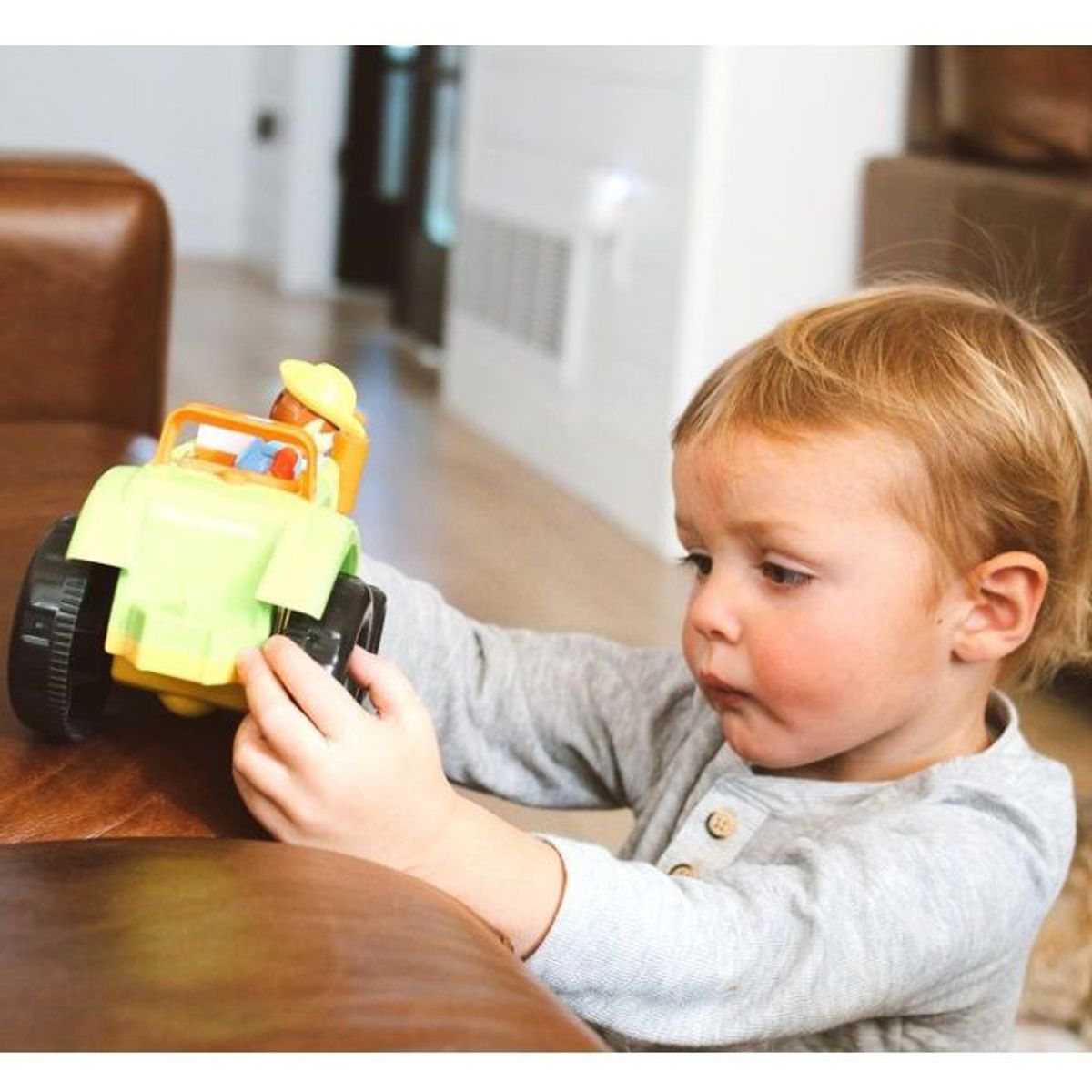 ROO CREW - Vehiculos Roo Crew Mini Tractor de Granja Luces y Sonidos