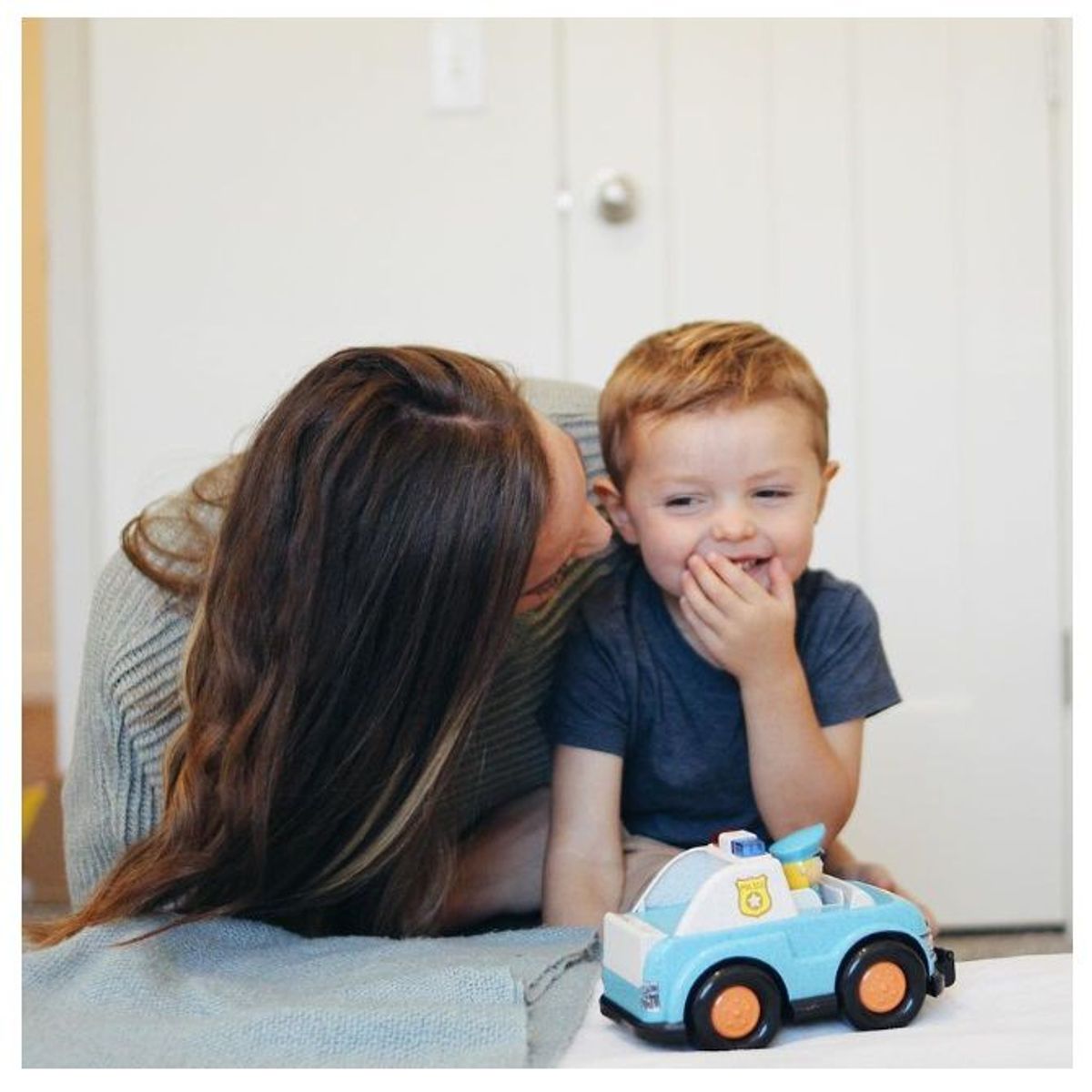 ROO CREW - Vehiculos Roo Crew Mini Carro Policía con Luces y Sonidos