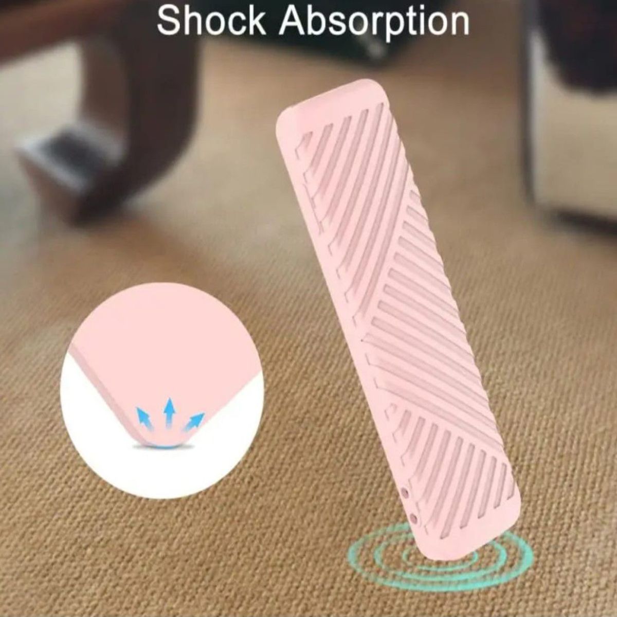 SIKAI - Funda Case Protector Control Remoto Apple Tv 2021 6ta / Rosado