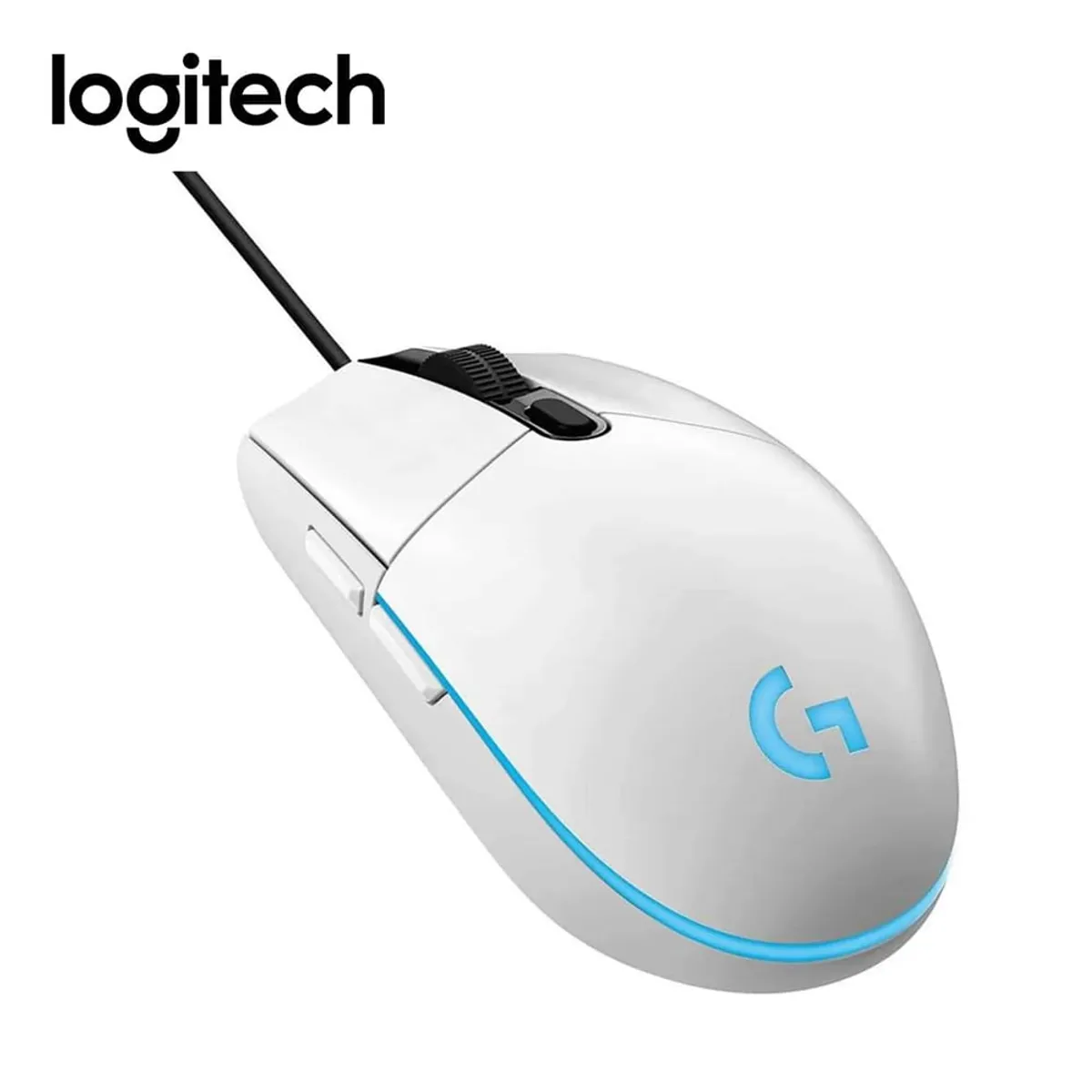 LOGITECH - MOUSE LOGITECH G203 - WHITE